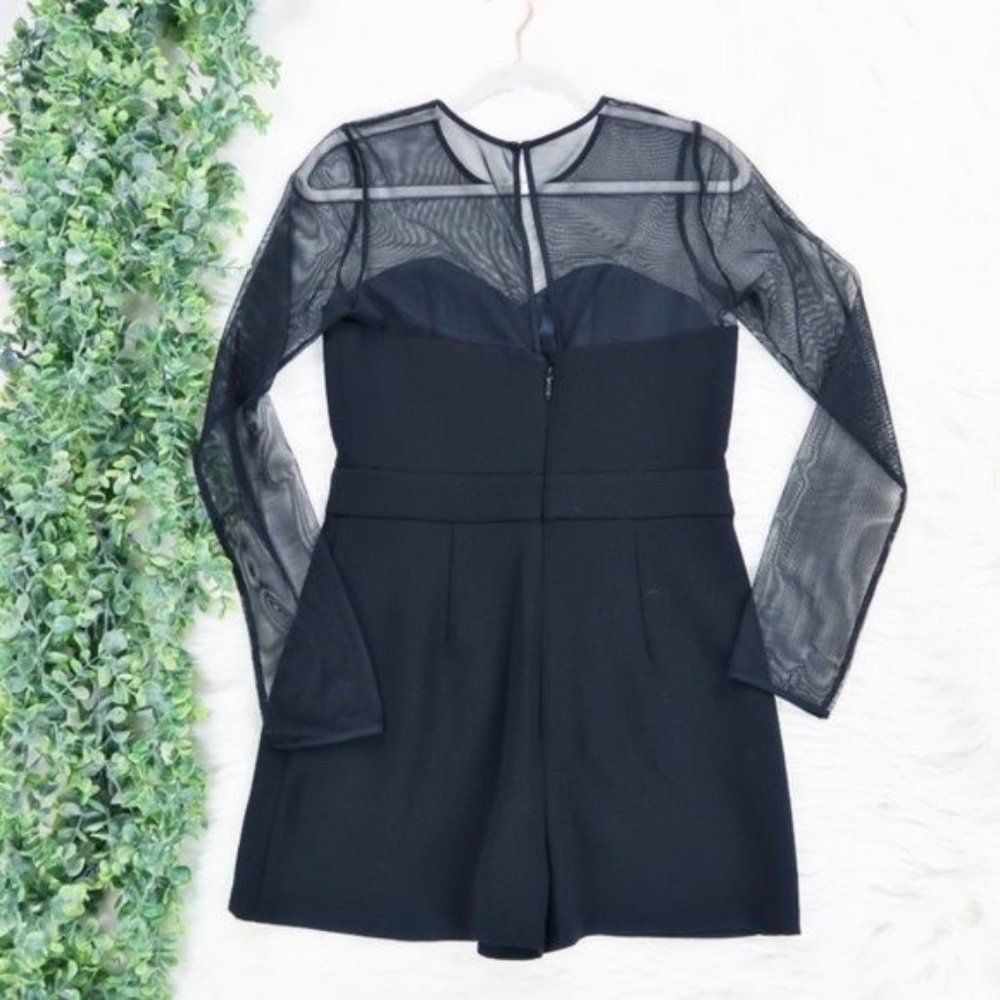 Bcbgeneration Mesh Bustier Romper - image 4